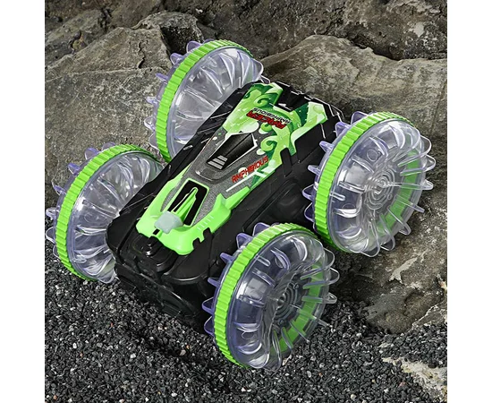 Машинка-амфибия на радиоуправлении YL-103 2.4G Transparent green