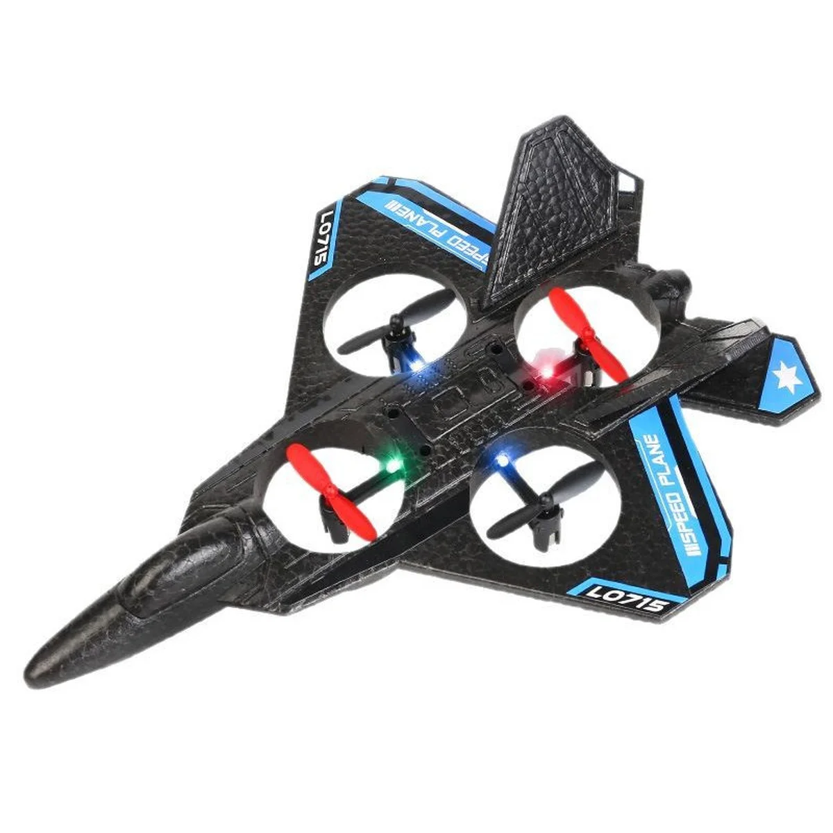 Літак на радіокеруванні SCHE L0715 Foam Blue/Red