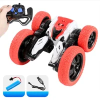 Машинка на радиоуправлении SHT DW02A Trick and Flip RC Car 2.4G Red