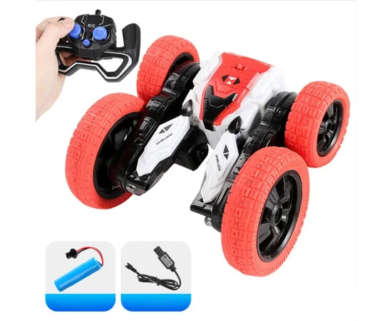 Машинка на радиоуправлении SHT DW02A Trick and Flip RC Car 2.4G Red