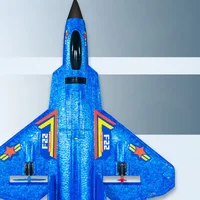 Самолет на радиоуправлении SCHE HW32 F22 Fighter Blue