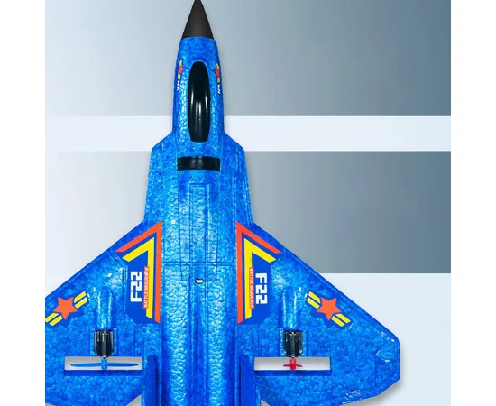 Літак на радіокеруванні SCHE HW32 F22 Fighter Blue