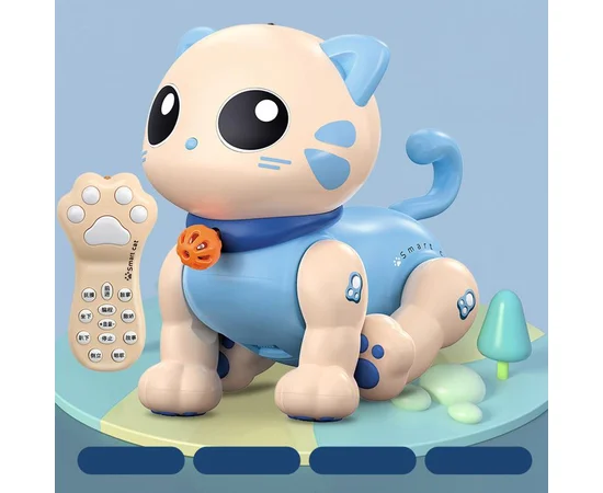 Інтерактивна іграшка Кошеня-Робот SHT K31 Blue