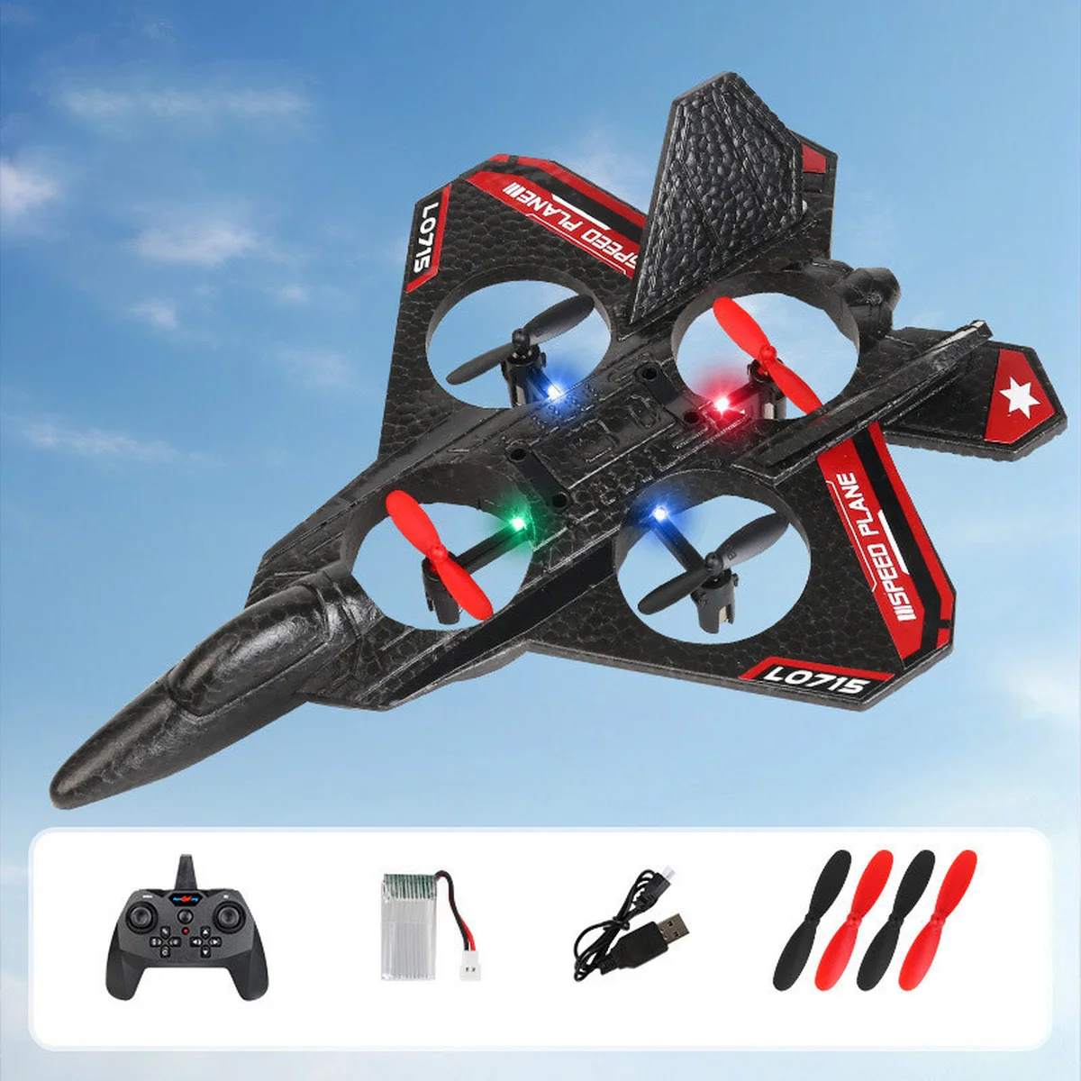 Самолет на радиоуправлении SCHE L0715 Foam Red