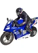 Мотоцикл на радиоуправлении Motorcycle Stunt Drift six-axis Gyroscope Blue