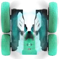 Машинка на радиоуправлении SHT DW02A Trick and Flip RC Car 2.4G Green
