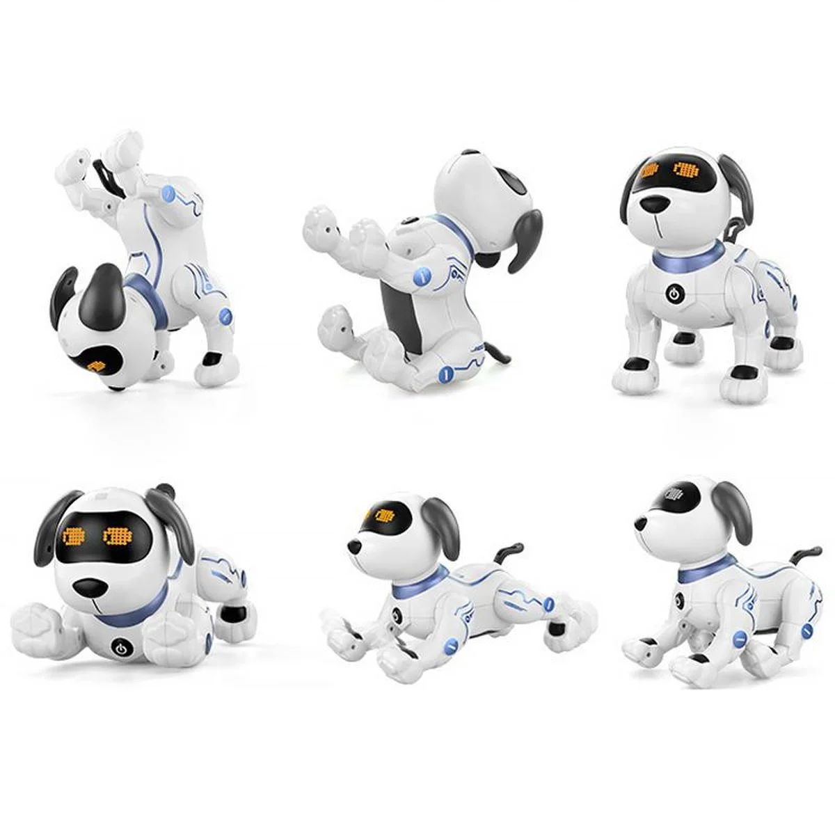 Интерактивная игрушка Собака-Робот SHT K16 White