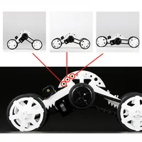 Конструктор внедорожник-скалолаз на солнечной батарее DYY008 Diy Solar White