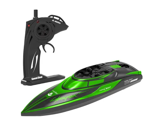 Катер на радиоуправлении HF16335 2.4G Green