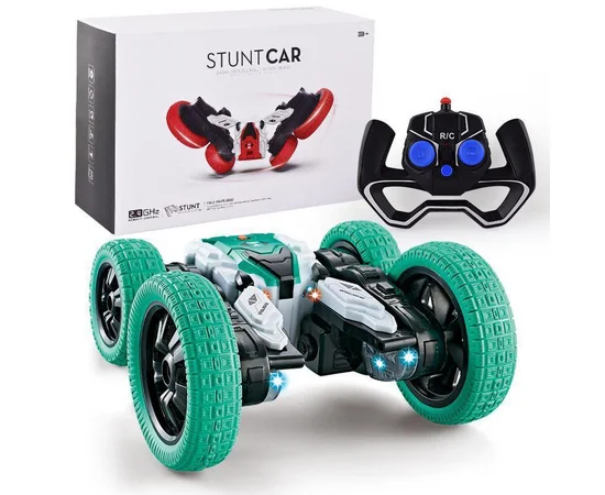 Машинка на радіокеруванні SHT DW02A Trick and Flip RC Car 2.4G Green