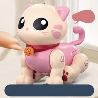 Интерактивная игрушка Котенок-Робот SHT K31 Pink