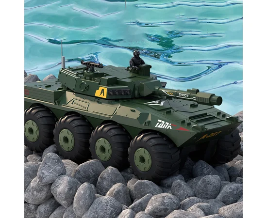 Бронетранспортер-амфібія на радіокеруванні SCHE Y1802 Green