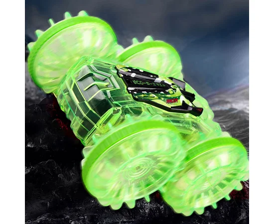 Машинка-амфибия на радиоуправлении YL-103 2.4G Transparent green