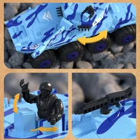 Бронетранспортер-амфібія на радіокеруванні SCHE Y1802 Blue