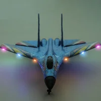 Літак на радіокеруванні SCHE HW28 SU27 Foam Blue