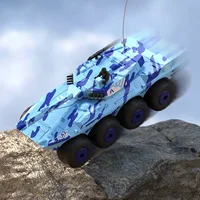 Бронетранспортер-амфібія на радіокеруванні SCHE Y1802 Blue