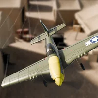 Самолет на радиоуправлении SCHE W551 Four-channel Stunt Fighter Green