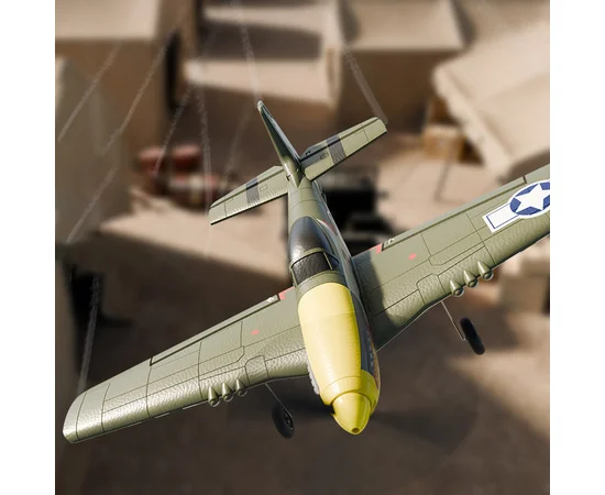 Літак на радіокеруванні SCHE W551 Four-channel Stunt Fighter Green