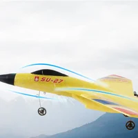 Самолет на радиоуправлении SCHE HW28 SU27 Foam Yellow