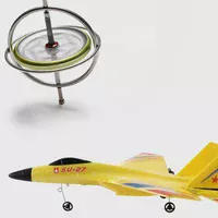 Самолет на радиоуправлении SCHE HW28 SU27 Foam Yellow