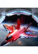 Самолет на радиоуправлении SCHE HW39 F35 Fighter Red