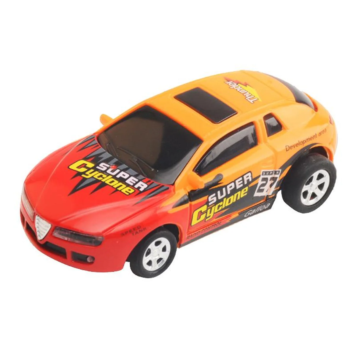 Дріфт-машинка на радіокеруванні Mini RC 666 2.4G Orange/Red