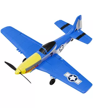 Літак на радіокеруванні SCHE W551 Four-channel Stunt Fighter Blue