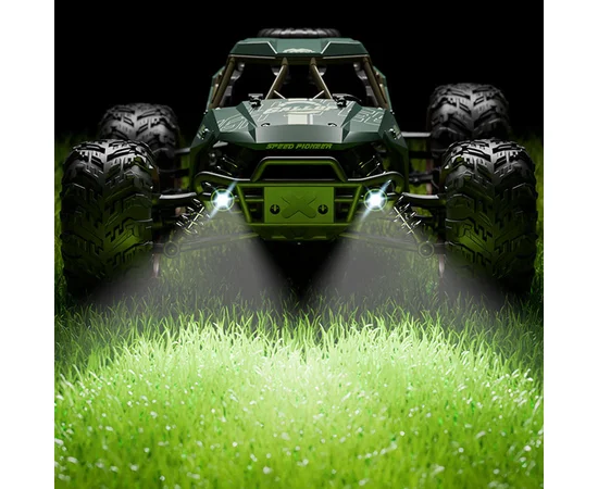 Машинка на радіокеруванні SCHE HW8809 Four-wheel drive high-speed Green