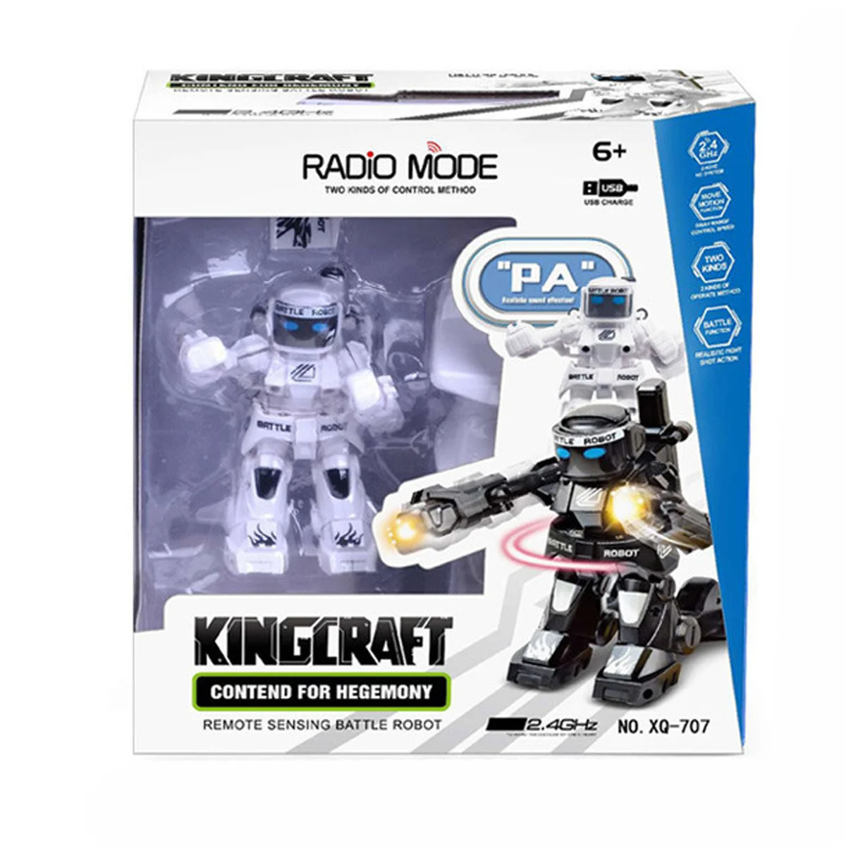 Робот-боксер на радіокеруванні Kingcraft 777-615 Black