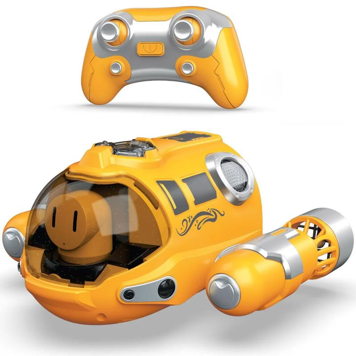 Лодка на радиоуправлении SHT 3722-1A Spray Fog 2.4G Yellow