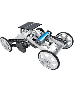 Конструктор позашляховик-скелелаз на сонячній батареї DYY008 Diy Solar White