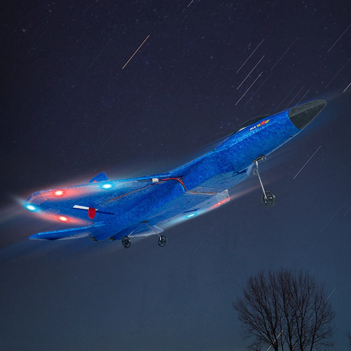 Літак на радіокеруванні SCHE HW32 F22 Fighter Blue