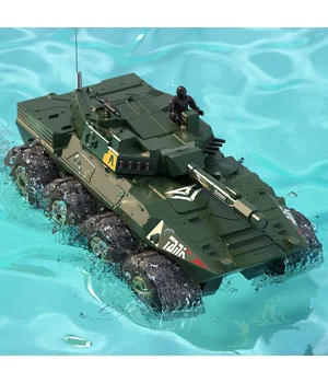 Бронетранспортер-амфибия на радиоуправлении SCHE Y1802 Green