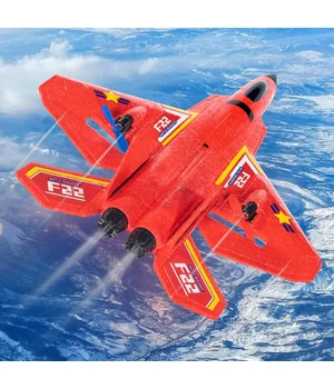 Літак на радіокеруванні SCHE HW32 F22 Fighter Red