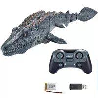 Лодка на радиоуправлении SHT 3712-3A Mosasaurus 2.4G Grey