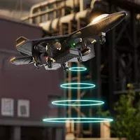 Літак на радіокеруванні SCHE L0712 Aerobatic (з двома remote controls) Gray