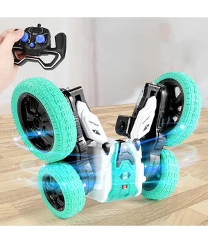Машинка на радіокеруванні SHT DW02A Trick and Flip RC Car 2.4G Green