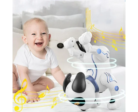 Интерактивная игрушка Собака-Робот SHT K16 White