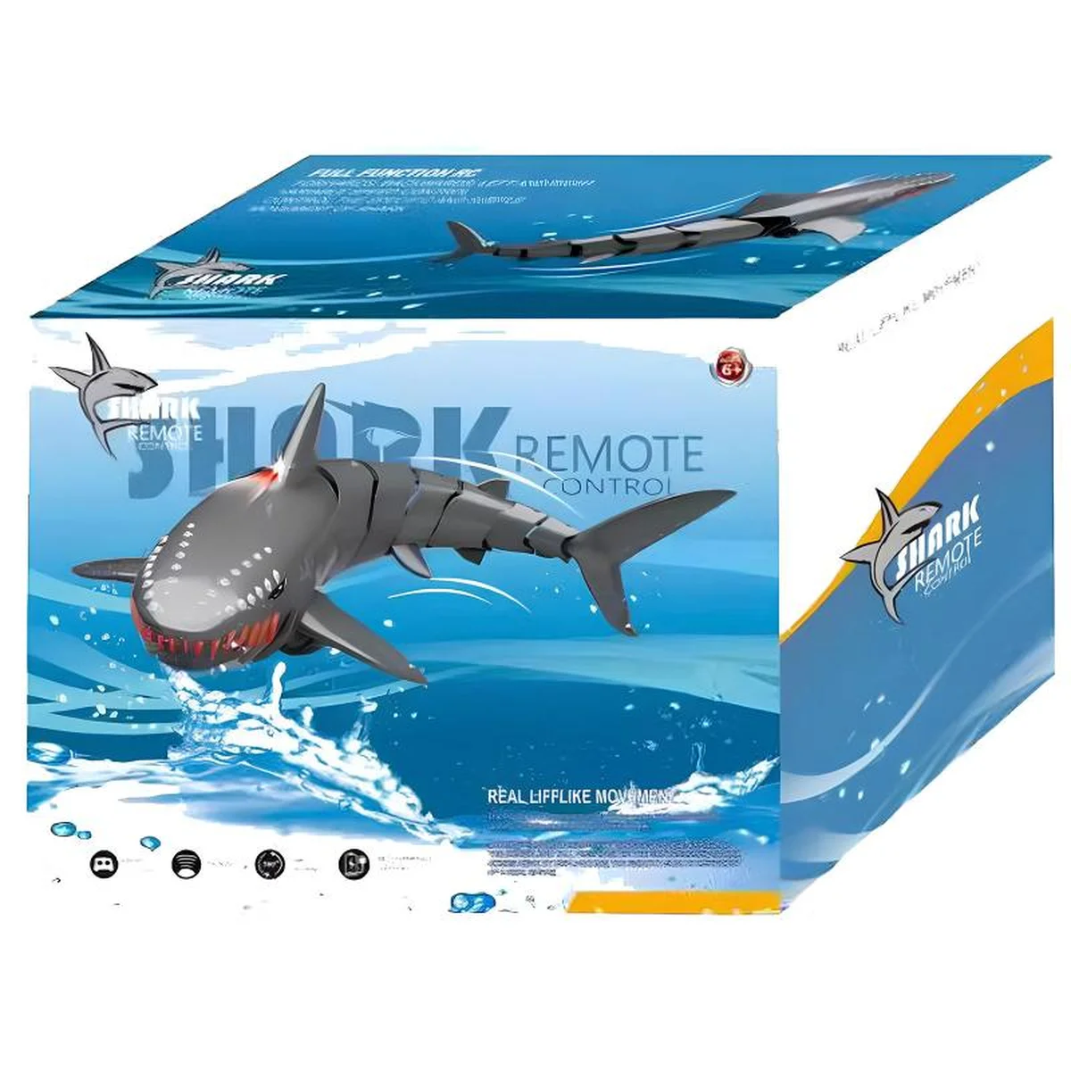 Лодка на радиоуправлении SHT FY666 Shark 2.4G Grey