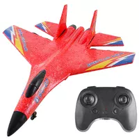 Літак на радіокеруванні SCHE HW28 SU27 Foam Red