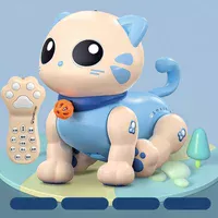 Интерактивная игрушка Котенок-Робот SHT K31 Blue