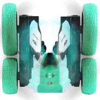 Машинка на радіокеруванні SHT DW02A Trick and Flip RC Car 2.4G Green