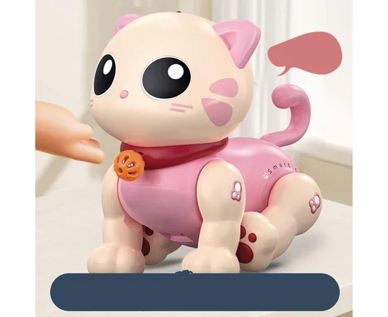 Інтерактивна іграшка Кошеня-Робот SHT K31 Pink