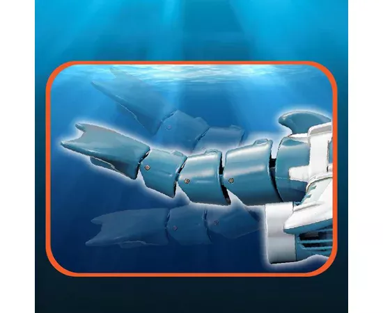 Лодка на радиоуправлении SHT 3738AD Dolphin 2.4G Blue / White