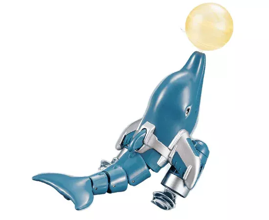 Лодка на радиоуправлении SHT 3738AD Dolphin 2.4G Blue / White