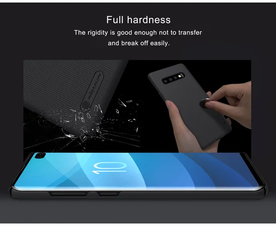 Чехол Nillkin Matte для Samsung Galaxy S10+ Черный