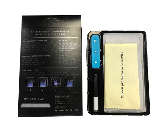 Защитное 3D стекло Nano Optics с УФ лампой для Samsung Galaxy S10+ Прозрачный