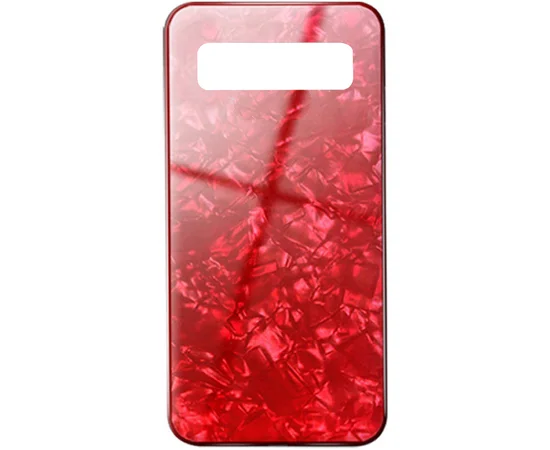TPU+Glass чехол Shell для Samsung Galaxy S10+ Красный