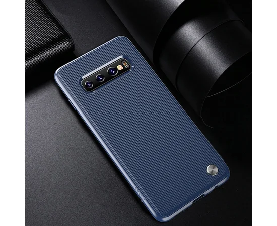 TPU чехол iPaky Suitcase Series для Samsung Galaxy S10+ Синий