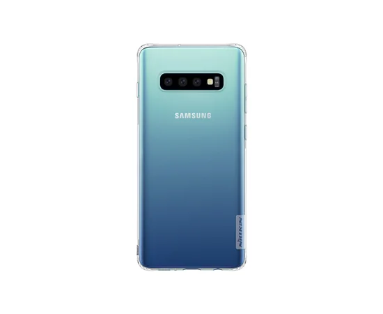 TPU чехол Nillkin Nature Series для Samsung Galaxy S10+ Бесцветный (прозрачный)